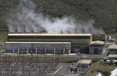 Kenya Electricity Generating Company (KenGen) Ol-Karia IV power plant near Naivasha town. The geothermal power plant is the eighth-largest in the world ahead of giant economies such as Japan, Russia, China and Germany.